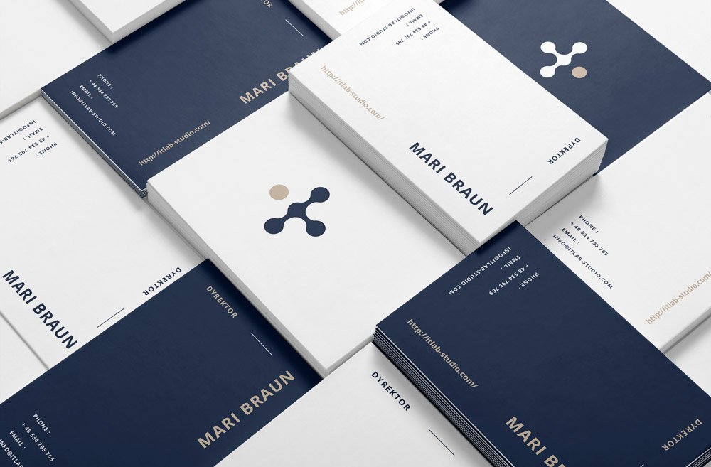 Design business cards for companies Krakow