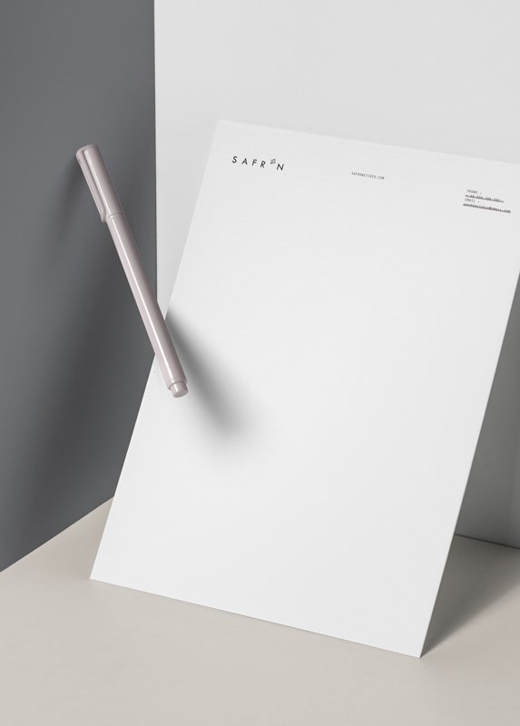 Letterhead Design - Valido Architects