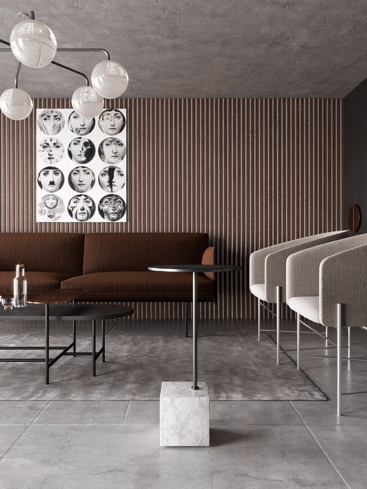 Modern design living room