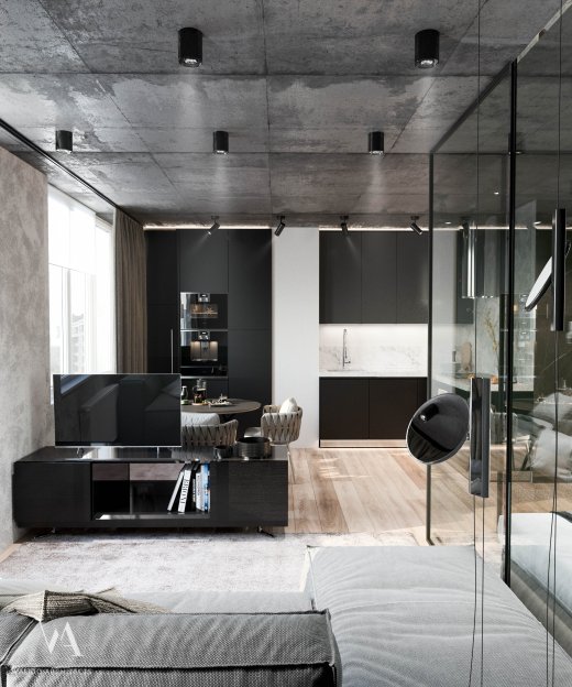 Studio apartments with beautiful design﻿
